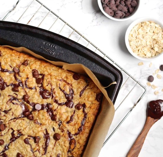 Baked Chocolate Chip Oatmeal