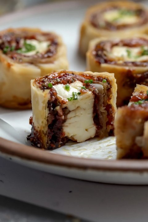 Baked Feta (or Brie) Phyllo
