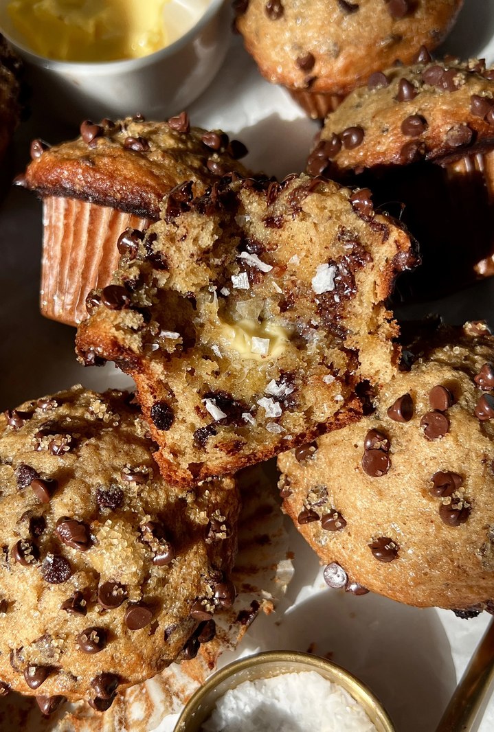 Brown Butter Banana Muffins