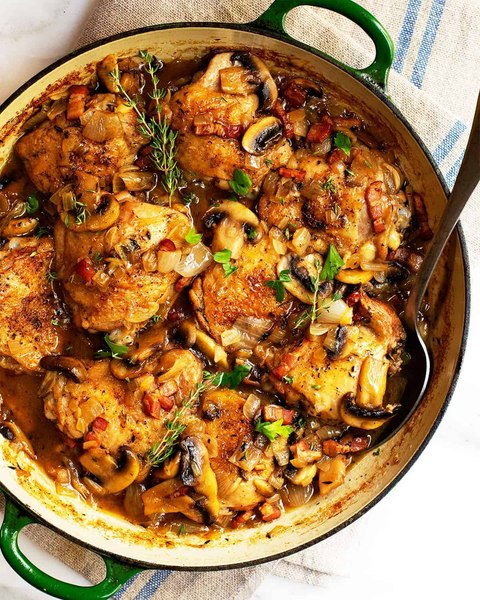 Coq Au Vin Blanc