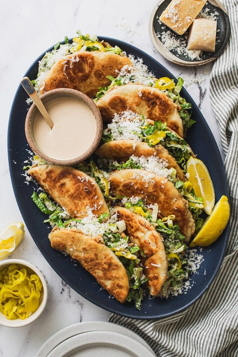 Chicken Ceasar Crispy Wraps