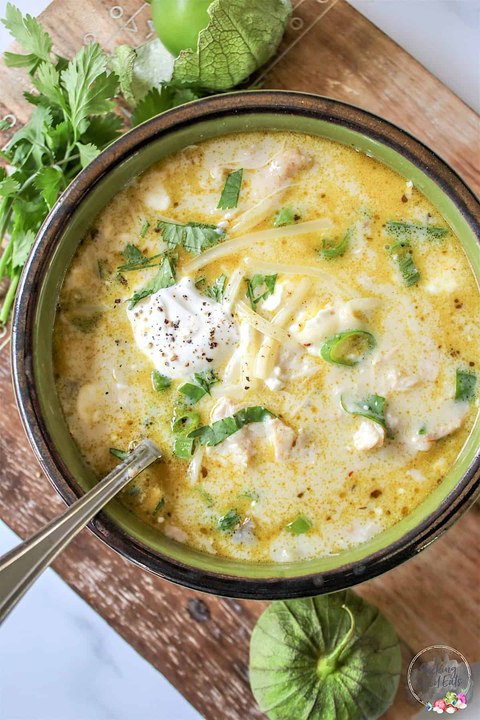Green Tortilla Soup