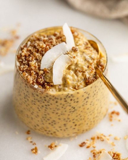 Mango Lassi Chia Pudding