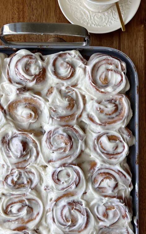 Mini cinnamon rolls