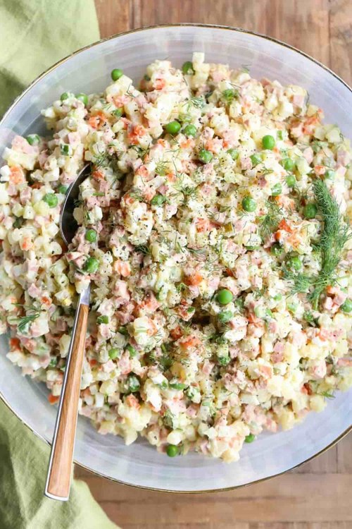 Olivier Salad (Ukranian Potato Salad)