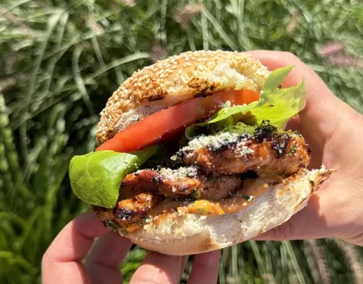 Pepper Parmesan Chicken Sandwiches