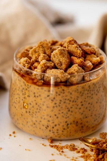 Pumpkin Coffee Cake Chia Pudding