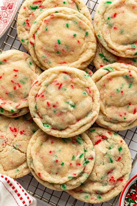 Sprinkle Sugar Cookies