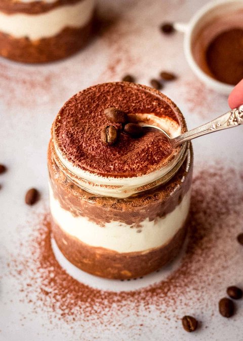 tiramisu overnight oats