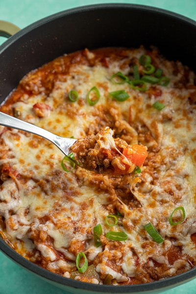 Unstuffed Pepper Skillet
