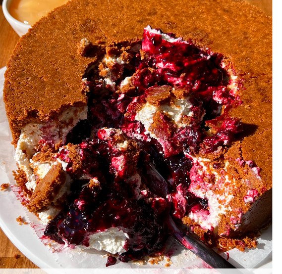 Upside Down Cheesecake